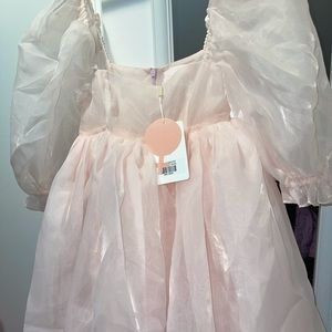 Brand new Selkie XXS peach French dress!